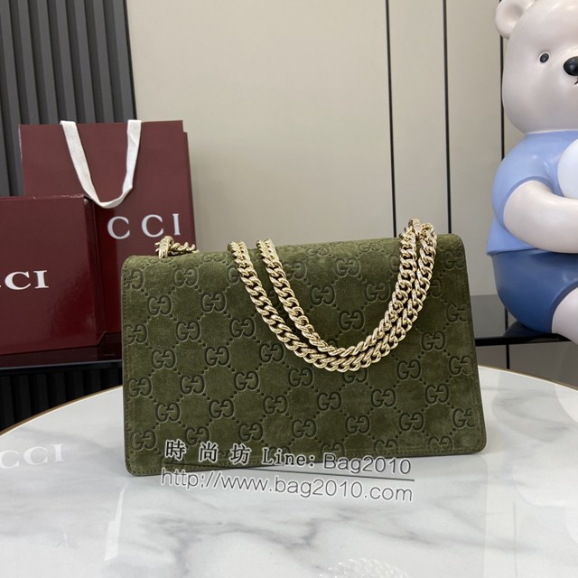 Gucci專櫃古馳經典Dionysus系列小號肩背包鏈條肩背包 jh2348型號：818145